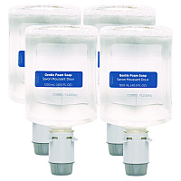 Pacific Blue Ultra Foam Soap Manual Dispenser Refill, Fragrance-Free, 1,200 mL, 4/Carton (43714)