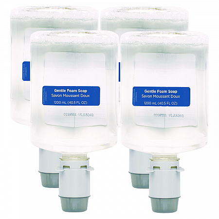 Pacific Blue Ultra Foam Soap Manual Dispenser Refill, Fragrance-Free, 1,200 mL, 4/Carton (43714)