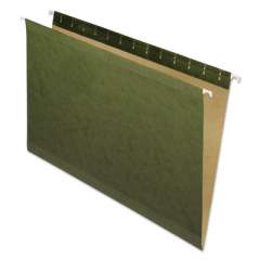 Pendaflex Reinforced Hanging File Folders, Legal Size, Straight Tab, Standard Green, 25/Box (4153)