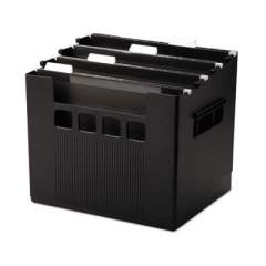 Pendaflex Portable Desktop File With Hanging Folders, Letter Size, 10" Long, Black (43013)