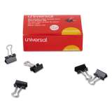 Universal Binder Clips, Mini, Black/Silver, 36/Box (10199VP3)