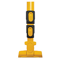 Collapsible Spill Mop Handle, 22" to 47.5", Yellow, 12/Carton (2017161)