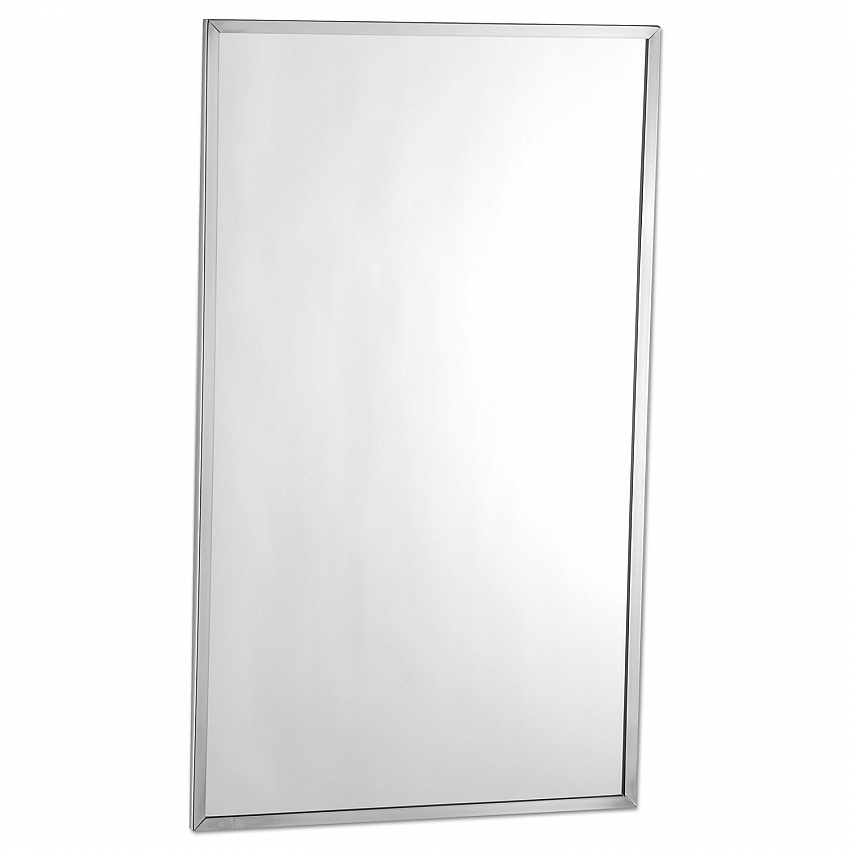 Channel-Framed Mirror, Rectangular, 18"w x 24"h (1651824)