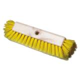Boardwalk Dual-Surface Scrub Brush, Plastic Fill, 10" Long, Yellow (3410)
