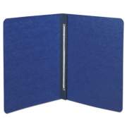 ACCO PRESSTEX Report Cover with Tyvek Reinforced Hinge, Side Bound, Two-Piece Prong Fastener, 3" Capacity, 8.5 x 11, Dark Blue (25073)