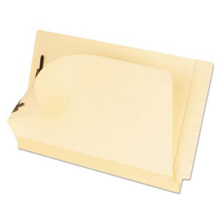 Pendaflex Manila Laminated End Tab Folders with Two Fasteners, Straight Tab, Legal Size, 11 pt. Manila, 50/Box (13220)