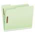 Pendaflex Heavy-Duty Pressboard Folders w/ Embossed Fasteners, Letter Size, Green, 25/Box (17178)