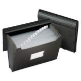 Pendaflex Jumbo 13-Pocket File, 12" Expansion, 13 Sections, 1/13-Cut Tab, Letter Size, Black (82013)