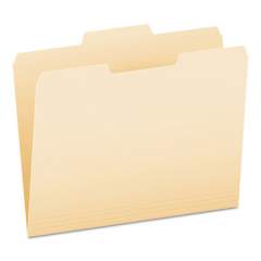 Pendaflex Manila File Folders, 1/3-Cut Tabs, Center Position, Letter Size, 100/Box (752132)