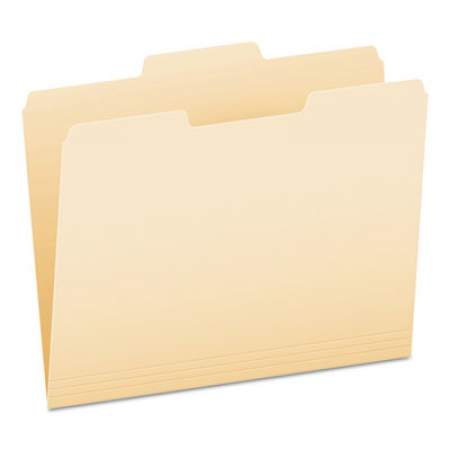 Pendaflex Manila File Folders, 1/3-Cut Tabs, Center Position, Letter Size, 100/Box (752132)