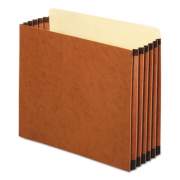 Pendaflex File Cabinet Pockets, 5.25" Expansion, Letter Size, Redrope, 10/Box (FC1534P)