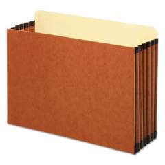 Pendaflex File Cabinet Pockets, 5.25" Expansion, Legal Size, Redrope, 10/Box (FC1536P)