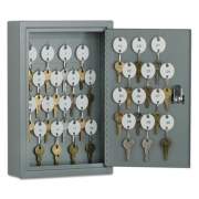 AbilityOne 7125011515435 SKILCRAFT Locking Key Cabinet, 30, 8w x 2 5/8d x 12 1/4h, Gray