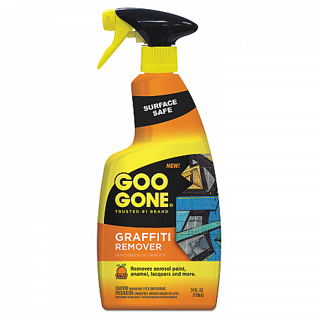 Graffiti Remover, 24 oz Spray Bottle, 4/Carton (2132)
