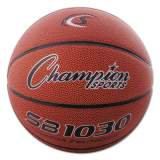 Champion Sports Composite Basketball, Official Intermediate Size, Brown (SB1030)