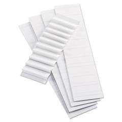 Pendaflex Blank Inserts For Hanging File Folder 42 Series Tabs, 1/5-Cut Tabs, White, 2" Wide, 100/Pack (242)
