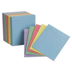 Oxford Ruled Mini Index Cards, 3 X 2 1/2, Assorted, 200/pack (10010)