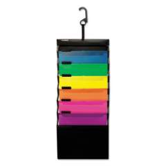 Pendaflex Desk Free Hanging Organizer w/ Case, 1" Expansion, 6 Sections, 1/3-Cut Tab, Letter Size, Randomly Assorted (52891)