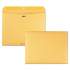 Quality Park Redi-File Clasp Envelope, #90, Cheese Blade Flap, Clasp/Gummed Closure, 9 x 12, Brown Kraft, 100/Box (38090)
