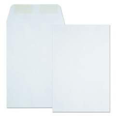 Quality Park Catalog Envelope, #1, Squar Flap, Gummed Closure, 6 x 9, White, 500/Box (40788)
