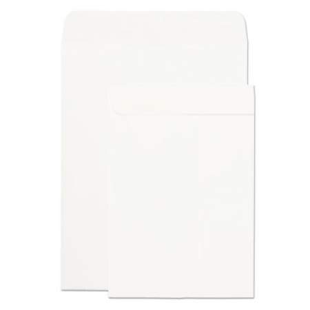 Quality Park Catalog Envelope, #10 1/2, Squar Flap, Gummed Closure, 9 x 12, White, 250/Box (41488)