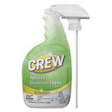 Diversey Crew Bathroom Disinfectant Cleaner, Floral Scent, 32 oz Spray Bottle (CBD540199EA)