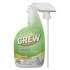 Diversey Crew Bathroom Disinfectant Cleaner, Floral Scent, 32 oz Spray Bottle, 4/Carton (CBD540199)