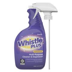 Diversey Whistle Plus Professional Multi-Purpose Cleaner/Degreaser, Citrus, 32 oz Spray Bottle, 4/Carton (CBD540571)