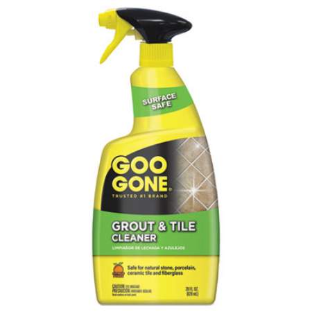 Goo Gone Grout and Tile Cleaner, Citrus Scent, 28 oz Trigger Spray Bottle (2054AEA)