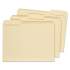 Office Impressions Top Tab Manila File Folders, 1/3-Cut Tabs, Letter Size, 100/Box (82035)