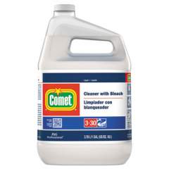 Comet Cleaner with Bleach, Liquid, One Gallon Bottle, 3/Carton (02291CT)