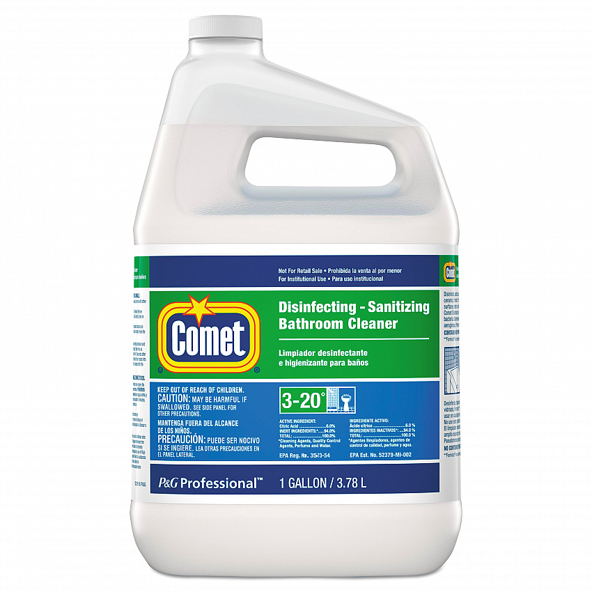 Disinfecting-Sanitizing Bathroom Cleaner, Citrus Scent, 1 gal Bottle (22570EA)
