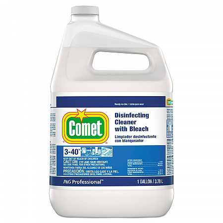 Disinfecting Cleaner with Bleach, Fresh Scent, 1 gal Bottle (24651)