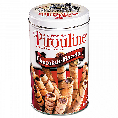 Chocolate Hazelnut Pirouline Rolled Wafers, 14 oz (05051)