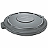 BRUTE Self-Draining Flat Top Lids for 55 gal Round BRUTE Containers, 26.75