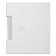 Oxford Idea Collective Professional Wirebound Hardcover Notebook, 1 Subject, Medium/College Rule, White Cover, 8 x 5.5, 80 Sheets (56898)