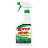 Spray Nine Heavy Duty Cleaner/Degreaser/Disinfectant, Citrus Scent, 22 oz Trigger Spray Bottle, 12/Carton (26825)