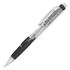 Pentel Twist-Erase CLICK Mechanical Pencil, 0.5 mm, HB (#2.5), Black Lead, Black Barrel (PD275TA)