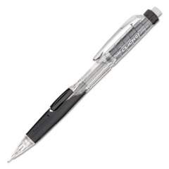 Pentel Twist-Erase CLICK Mechanical Pencil, 0.7 mm, HB (#2.5), Black Lead, Black Barrel (PD277TA)