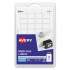 Avery Removable Multi-Use Labels, Inkjet/Laser Printers, 0.5 x 0.75, White, 36/Sheet, 28 Sheets/Pack, (5418) (05418)