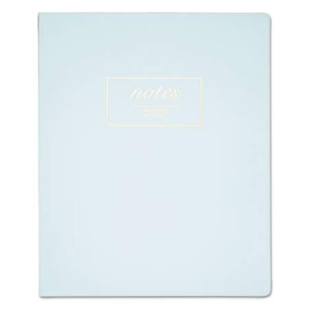 Cambridge Workstyle Notebook, Casebound, 1 Subject, Wide/Legal Rule, Aqua Cover, 11 x 9, 80 Sheets (59293)
