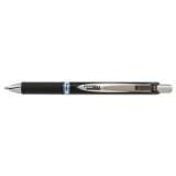 Pentel EnerGel PRO Permanent Ink Gel Pen, Retractable, Medium 0.7 mm, Blue Ink, Black Barrel (BLP77C)