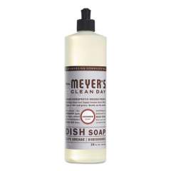 Mrs. Meyer's Dish Soap, Lavender Scent, 16 oz Bottle, 6/Carton (650391)
