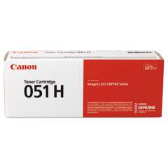 Canon 2169C001 (051H) High-Yield Toner, 4,100 Page-Yield, Black