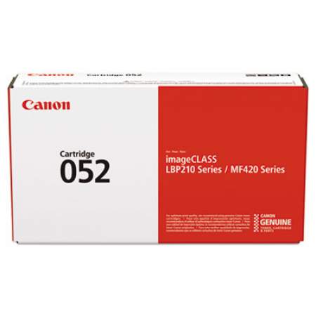 Canon 2199C001 (052) Toner, 3,100 Page-Yield, Black