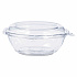 SafeSeal Tamper-Resistant, Tamper-Evident Bowls with Dome Lid, 8 oz, 5.5