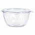 SafeSeal Tamper-Resistant, Tamper-Evident Bowls with Flat Lid, 16 oz, 5.5