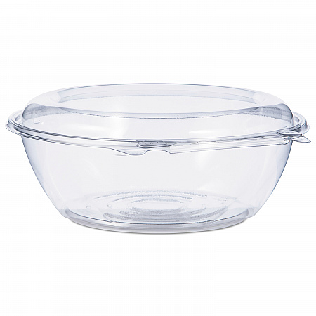 SafeSeal Tamper-Resistant, Tamper-Evident Bowls with Dome Lid, 48 oz, 8.9