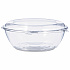 SafeSeal Tamper-Resistant, Tamper-Evident Bowls with Dome Lid, 48 oz, 8.9