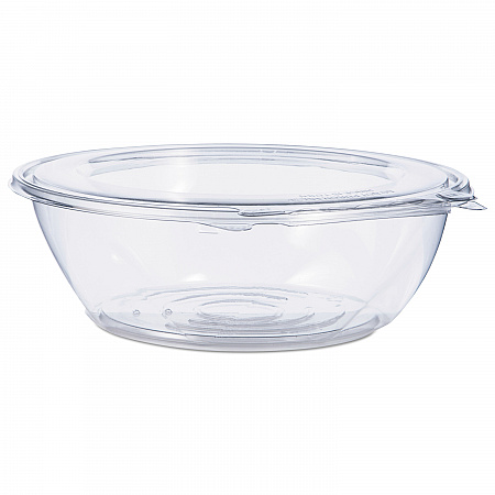 SafeSeal Tamper-Resistant, Tamper-Evident Bowls with Flat Lid, 48 oz, 8.9